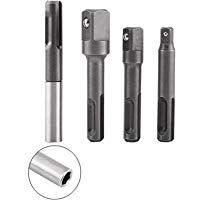4&nbsp;pcs SDS Plus adaptador Socket Set, 1/4&nbsp;"Hex Socket Adaptador 1/4" 3/8&nbsp;"1/2" cuadrado de vaso de impacto extensi&oacute;n conector de alimentaci&oacute;n adaptador de broca