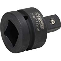 KS Tools 515.1798 Adaptador de llave de vaso de impacto, pavonado (1"F x 3/4"M, 1") 2.5 cm