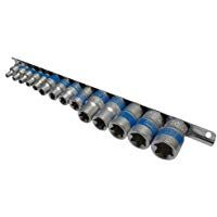 AERZETIX: Juego de 14 llaves de vaso E-Torx E4-E5-E6-E7-E8-E10-E11-E12-E14-E16-E18-E20-E22-E24 1/4-3/8-1/2 - C4191