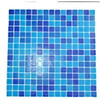 Vetro Mosaico Sassari Mosaico De Vidrio, Mezcla Azul