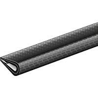 GAH-Alberts 426859 - Perfil protector de bordes (PVC blando, 1500 x 10 x 7 mm), color negro