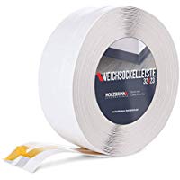 HOLZBRINK Rodapi&eacute;s flexible autoadhesivo Blanco Rodapi&eacute;s flexible 32x23 mm, 10 m Z&oacute;calo Autoadhesivo