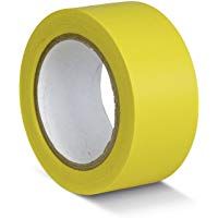 Suelo Marcar cinta adhesiva est&aacute;ndar amarillo, KMSG05033