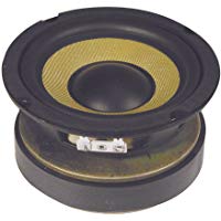 Skytronic Kevlar13C - Subwoofer componente de 200W, amarillo