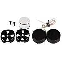 SODIAL(TM) 500w Alta Eficiencia Altavoz Tweeter Cupula para Coche, Negro