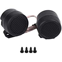 KIMISS 2Pcs 12V 500W Altavoz de audio ruidoso superpotente redondo de Coche, Tweeter de audio ruidoso Altoparlante