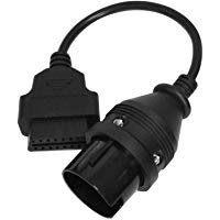 KKmoon-Cable para el conmutador para Mercedes Benz a 38Pin 16Pin OBD 2-Cable
