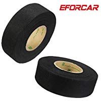 ETGtek(TM) 2pcs Juego de cables cable de cinta resistente al calor adhesivo de tela cinta telares para coche motocicleta