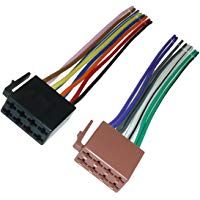 Adaptador de Universe DIN ISO adaptador Cable Altavoz Radio de coche 16&nbsp;Pin Negro