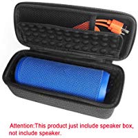 Para JBL Flip 3&nbsp;funda protectora, altavoz Bluetooth inal&aacute;mbrico port&aacute;til bolsa de viaje caja de almacenamiento a prueba de golpes de Eva r&iacute;gida protectora funda&nbsp;&ndash;&nbsp;Compatible con cable USB