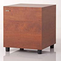 Jamo SUB 210 - Subwoofer de 200W, color marr&oacute;n
