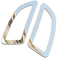 Horrenz Acero Inoxidable de Salida Ajuste Pegatinas Decoraci&uml;&reg;n de Coche para Opel Insignia Sport Tourer SED&uml;&cent;n 2009 2010 2011 2012 2013 2014 2pcs/Set