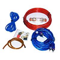 HTS MJ-8 Kit Altavoz profesional Cable RCA Amplificador de Instalaci&oacute;n de Cableado para el coche 1500 watts max