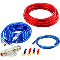 Watermark CK-1000 - Cable de Amplificador de Potencia para Sistema de Audio de Coche con Cable RCA (10 mm&sup2;)