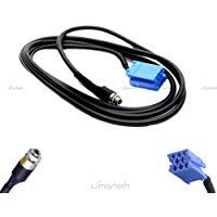 Cable AUX Mini ISO Jack hembra 3,5&nbsp;mm entrada AUX coche FIAT Alfa Iveco Radio Delphi Grunding (no Source Available) Blaupunkt continentale Longitud 150&nbsp;cm