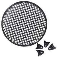 SODIAL (R)de 12 pulgadas de coches Audio Subwoofer Cubierta