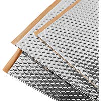 Placas insonorizantes Noico para autom&oacute;viles, de 2 mm de grosor y 3,4 m2 de superficie, Aislamiento ac&uacute;stico de caucho butilo para coches, Aislamiento y amortiguamiento de ruidos