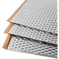 Placas insonorizantes Noico para autom&oacute;viles, de 2 mm de grosor y 1,7 m2 de superficie, Aislamiento ac&uacute;stico de caucho butilo para coches, Aislamiento y amortiguamiento de ruidos