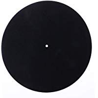 JERKKY Plato de Plato Giratorio de Fieltro Estera de Deslizamiento de LP Audiophile 3 mm de Espesor para Disco de Vinilo LP
