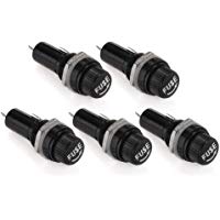 Sodial 33099 Portafusible Fuseholder Caja Plastico Ac 125V para Coche, - Unidades