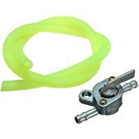Alamor Interruptor Del Tanque De Combustible Golpecito De Petcock Con La Manguera De La L&iacute;nea De Combustible Para 49Cc 110Cc 125Cc Pit Dirt Quad Bike Atv