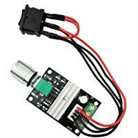 UEETEK 1203BB 6V 12V 24V 3A 80W Controlador de la velocidad del motor de la CC (PWM) Interruptor reversible ajustable del conductor del motor