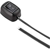 Reusious Interruptor del bot&oacute;n de la forma de la gota del agua del interruptor de DIY del coche APAGADO / ENCENDIDO DC 12V para las luces de niebla, el DRL, la barra ligera del LED, el etc.