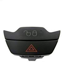 Botones de bloqueo de puertas y luz de emergencia para Ford Fiesta Mk7, producto original de Ford