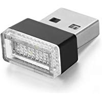 TiooDre - Mini USB LED luz ambiente coche luces USB encendedor coche estilo decoraci&oacute;n interior