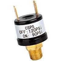 MagiDeal Interruptor de Presi&oacute;n de Aire 90PSI-120PSI 12V para Cuerno de Aire Tren Compresores