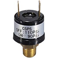 Perfeclan Interruptor de presi&oacute;n de aire 12V clasificado para compresor de trompa de tren de trompeta 90-110PSI