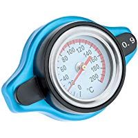 KKmoon Tapa Cubierta de Radiador Universal Termost&uml;&cent;tica con Calibrador de Temperatura de Agua 0.9BAR