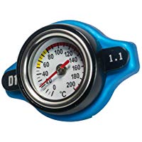 Aeroline D1 - Tapa de radiador, con termostato integrado, que es compatible con coches y motocicletas japonesas, 1,1&nbsp;bar