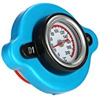 KKmoon Tap&oacute;n de Radiador Funda con Indicador de Temperatura de Agua para Coche Auto Acoplado de Carro de Montacargas