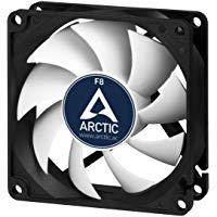 ARCTIC F8 - ventilador caja est&aacute;ndar de 80 mm, extremadamente silencioso, carcasa est&aacute;ndar, posibilidad de instalar en dos direcciones