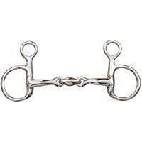 TdeT william Hunter Equestrian-Filete para cabezada de doble articulaci&oacute;n