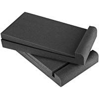 Neewer 2 Paquetes Almohadillas Aislamiento para Monitores de Estudio para Monitores 5",Fabricados con Espumas Ac&uacute;sticas de Alta Densidad,29x16cm Compatible con Mayor&iacute;a de Cajas de Altavoces 5"(Negro)