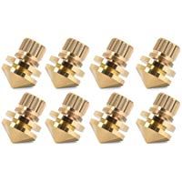 Vbestlife 8 Piezas Port&aacute;til Soporte Pies de Altavoz Universal Pies de Cobre Antivibraci&oacute;n para Altavoz Picos de Almohadillas de Altavoz Base de Amortiguaci&oacute;n