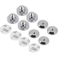 Vbestlife 4 Piezas de Altavoces de Alta Fidelidad Picos de Aislamiento AMP DAC CD Pies Conos Base de Pie Almohadillas a Prueba de Golpes