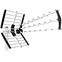 Tecatel ANT-BKM18B - Antena BKM Triple Plegable, Color Negro