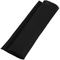 140 cm x 50 cm Altavoz pa&ntilde;o de la Parrilla de Tela a Prueba de Polvo del Altavoz pa&ntilde;o de Malla Cubierta Protectora de la Parrilla para el Altavoz de Audio est&eacute;reo(Negro)
