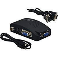 KanaaN Converter - Convertidor de BNC-video, S-video o entrada VGA a salida VGA