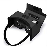 Gafas de realidad virtual Google Cardboard, 3D, realidad virtual VR, Kit con almohadilla para la nariz y diadema,Amplia compatibilidad por Android e iOS