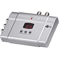 Goobay HF-2 - Modulador RF (AV est&eacute;reo VHF/UHF), plateado