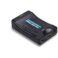 MPTECK @ Conversor de HDMI MHL a Euroconector HDMI a Scart V&iacute;deo convertidor se&ntilde;al AV adaptador HD para HDTV STB VHS XBox PS3 Bluray DVD Sky