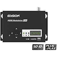 Edision HDMI Modulador Lite Single HDMI a DVB-T Plug & Play Full HD HDTV MPEG4&nbsp;USB Pre de Config Funci&oacute;n