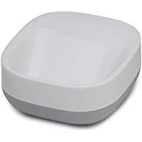 Joseph Joseph Slim Compacto&nbsp;&ndash;&nbsp;Jabonera, pl&aacute;stico, Blanco y Gris, 3.6&nbsp;x 7.1&nbsp;x 8.4&nbsp;cm
