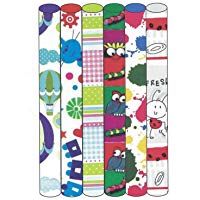 Asekible - Rollo papel regalo infantil 0.70 x 2 m (INDICAR UN COLOR)