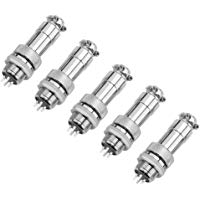 5&nbsp;piezas/set GX12&nbsp;4Pin Aviaci&oacute;n Plug Enchufe Conector Macho/hembra panel met&aacute;lico