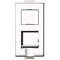 Bticino Conectores Rj45 Am5979C6 - Mx-Base Rj45 Cat6 Utp 1M Blan